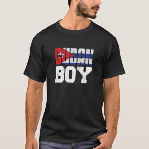 Kuba Grafik für Jungs Männer Kinder Kubaner 2 T-Shirt