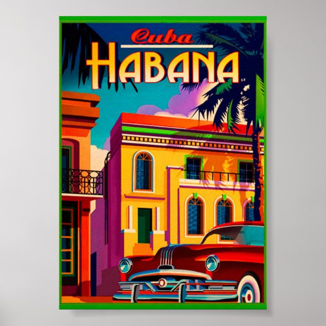Kuba Habana Poster (Vorne)