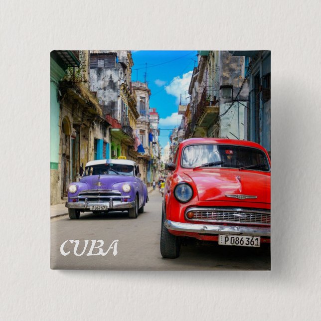 KUBA HAVANA BUTTON (Vorderseite)