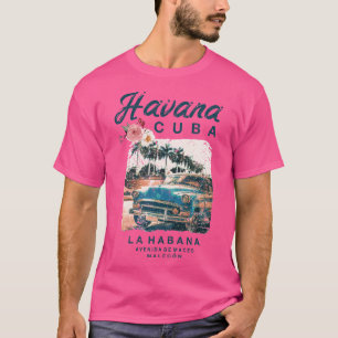 Kuba Havana Classic Car La Habana Vintag Kuba T-Shirt