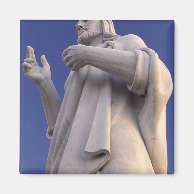 Kuba, Havanna, Skulptur Jesu. Magnet (Vorne)