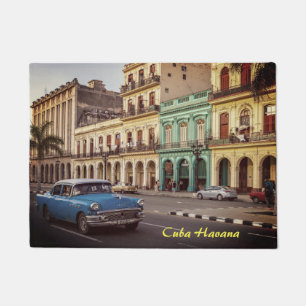 Kuba Havanna Vintag Classic Car City Fußmatte