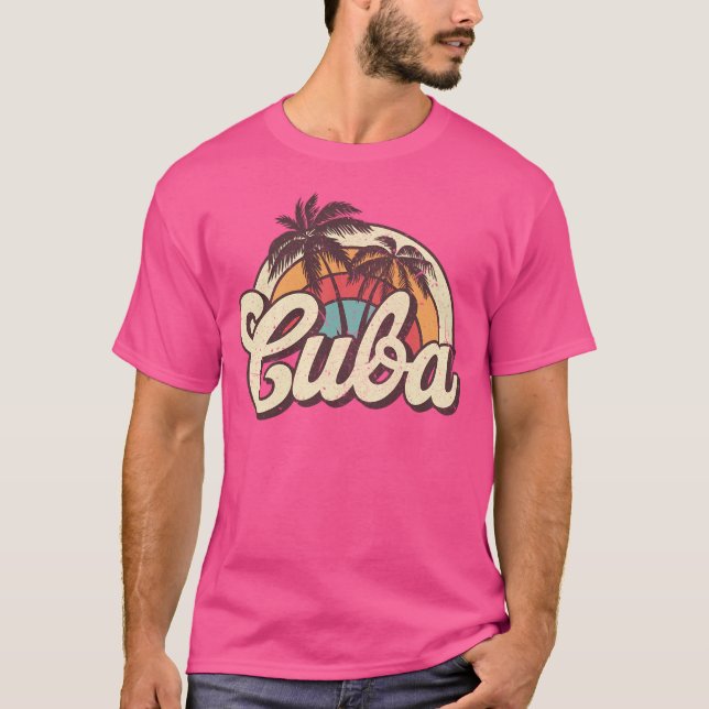 Kuba-Honeymoon-Reise T-Shirt (Vorderseite)