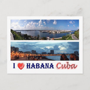 Kuba - Ich liebe Havanna - Postkarte