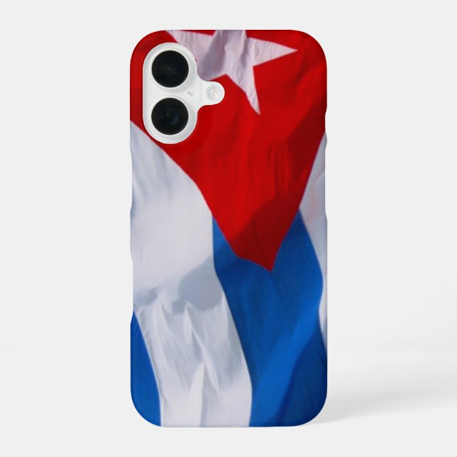 Kuba iPhone 16 Hülle (Rückseite)