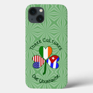 Kuba Irish USA Flags Kleeblatt Personalisiert Case-Mate iPhone Hülle