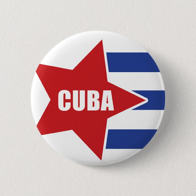 Kuba-Knopf Button (Vorderseite)