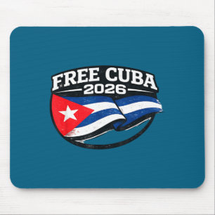 Kuba Kuba Libre Donroe-Doktrin Illustration Mousepad