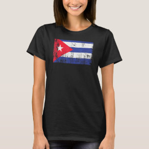 Kuba kubanische Flagge Fan Sport Erwachsene Kinder T-Shirt