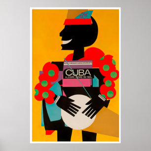 Kuba-Kunst-Reiseposter Vintage-Kuba-Druck (XR4051) Poster