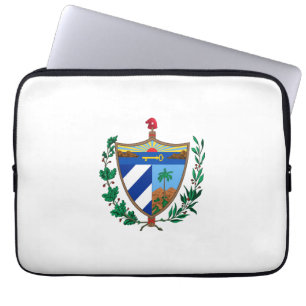 Kuba Landeswappen Symbol Emblem Flagge Laptopschutzhülle