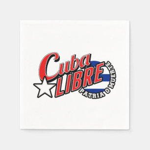 Kuba-Libre-Motto Serviette