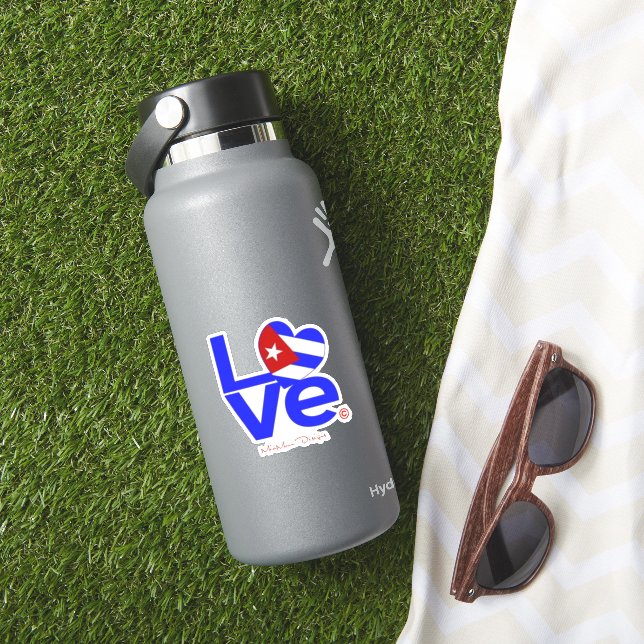 KUBA LIEBE STICKER (HydroFlask Insitu)