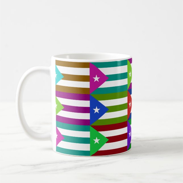 Kuba Multihue kennzeichnet Tasse (Links)
