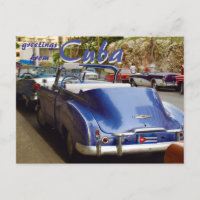 Kuba Old Convertible Car in Havanna
