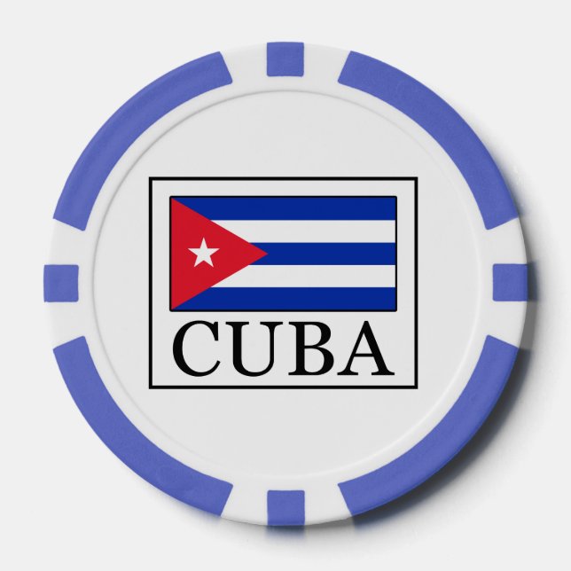 Kuba Pokerchips (Vorderseite)