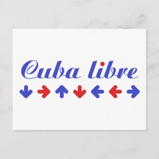Kuba! Revolutionsdesign! Postkarte