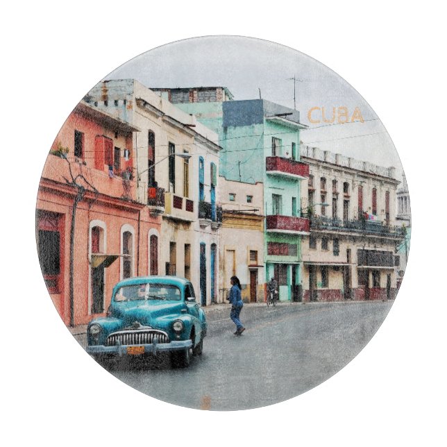 Kuba Schneidebrett (Vorderseite)