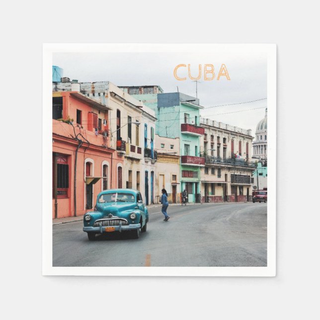 Kuba Serviette (Vorderseite)