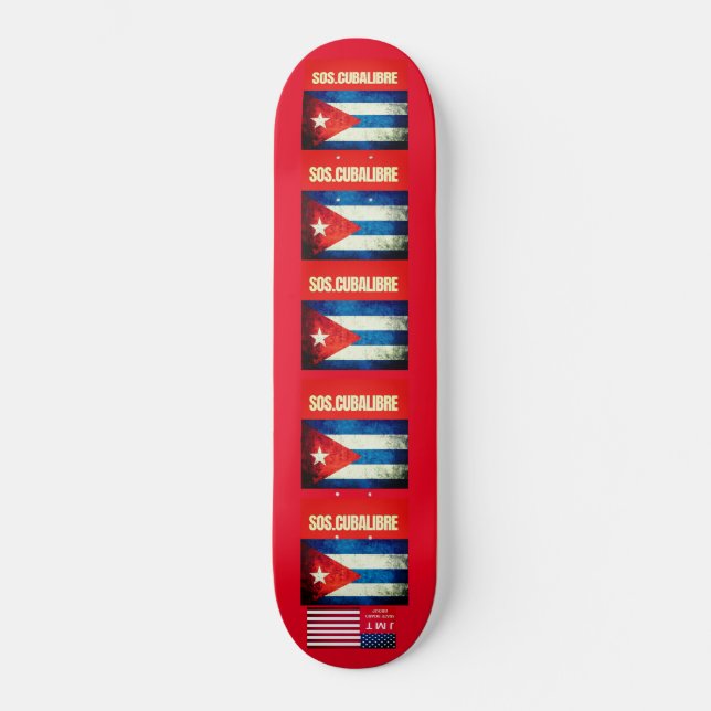 KUBA-Skateboard Skateboard (Vorderseite)
