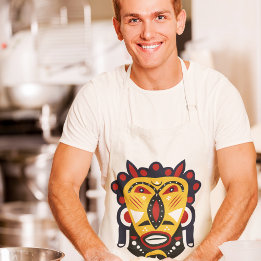 Kuba-Stammesmaske Schürze