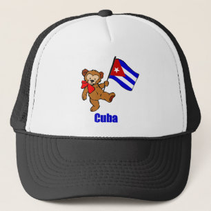 Kuba-Teddybär Truckerkappe