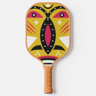 Kuba Tribal Art Pickleball Schläger