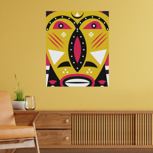 Kuba Tribal Poster