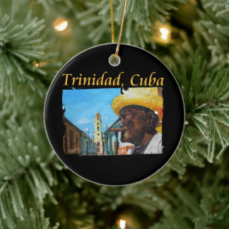 Kuba - Trinidad - Kubanische Zigarrenkunst Keramik Ornament
