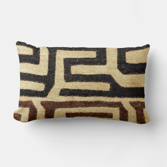 Kuba Tuch Kissen, 8/18 Lumbar Leichter Lendenkissen (Vorderseite)