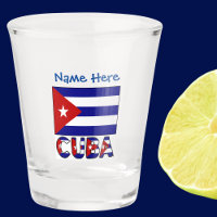 Kuba und Dark Blue Cuban Flag Blue Personalization