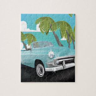 Kuba-Vintage-Autovermietung Puzzle
