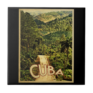 Kuba Vintage Reise Fliese