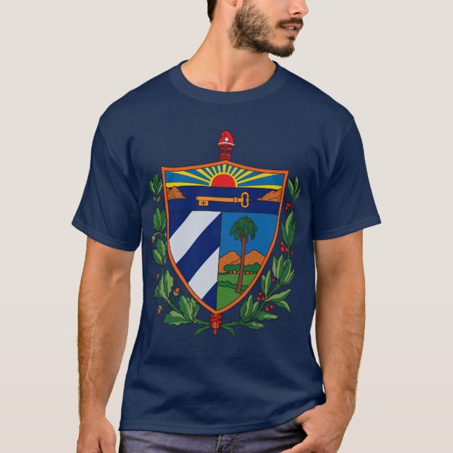 Kuba-Wappen T - Shirt (Vorderseite)