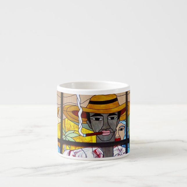 Kubaner Espressotasse (Vorderseite)