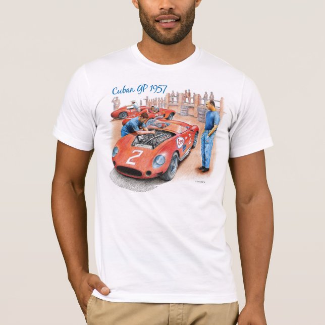 Kubaner Grandprix 1957 T-Shirt (Vorderseite)