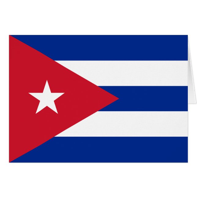 kubanische Flagge, Havanna, Fidel Castro, Che Guev (Vorderseite (Horizontal))