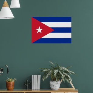 Kubanische Flagge, Havanna, Fidel Castro, Che Guev Poster