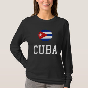 Kubanische Flagge Kuba Stolz Kuba Reise Stolz Kuba T-Shirt