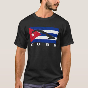 Kubanische Flagge Kuba Stolz Kuba Reise Stolz Kuba T-Shirt