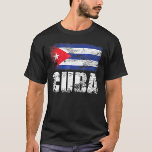 Kubanische Flagge kubanisches Flag T-Shirt Camiset