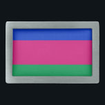 Kubanische Flagge Rechteckige Gürtelschnalle<br><div class="desc">Patriotische Flagge der Kubanischen Volksrepublik.</div>