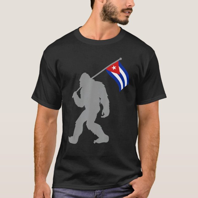 kubanische Flagge T-Shirt (Vorderseite)