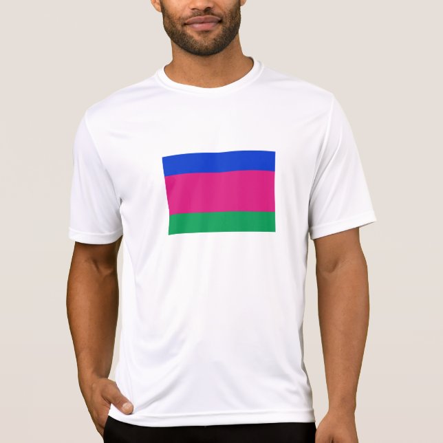 Kubanische Flagge T-Shirt (Vorderseite)