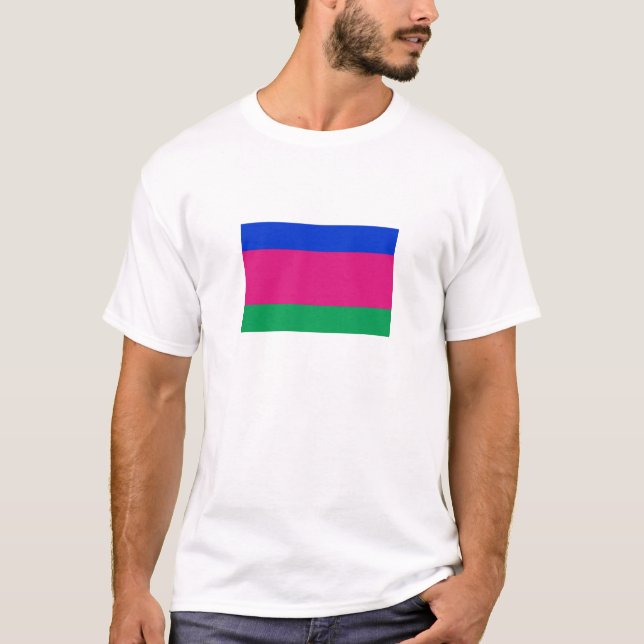 Kubanische Flagge T-Shirt (Vorderseite)