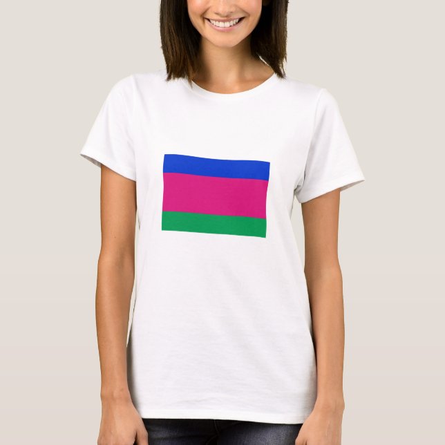 Kubanische Flagge T-Shirt (Vorderseite)
