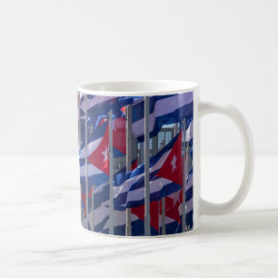 Kubanische Flaggen, Havanna, Kuba Tasse