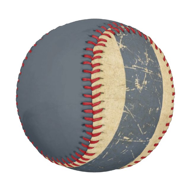 Kubanische gealterte Flat Flag Baseball (Schrägansicht)