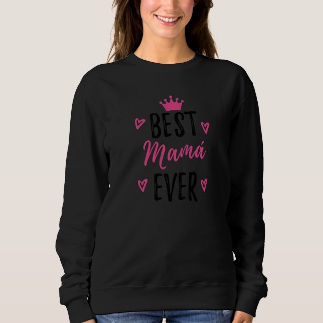 Kubanische Mama-Mama Sweatshirt (Vorderseite)