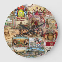 Kubanische Nostalgie Vintage Uhr